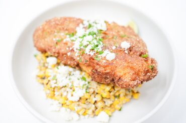 Southern Fried Catfish with Spicy Esquites