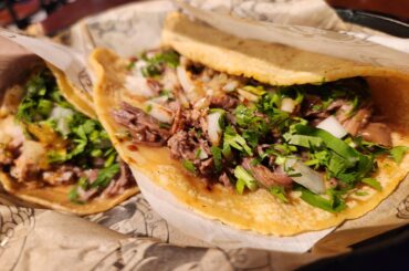 Birria quesadilla + Suadero taco, Tijuana, BC