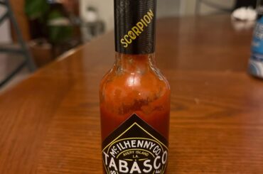 Scorpion sauce anyone?