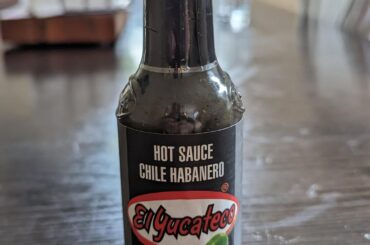 After reading a comment on an older post that called this "the Islay scotch of hot sauces" I had to track some down. They weren't wrong- and I a like it!