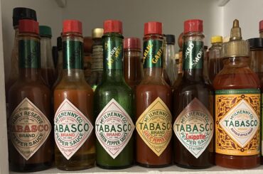 My Tabasco collection