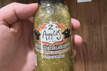 The best not hot green sauce I’ve found.