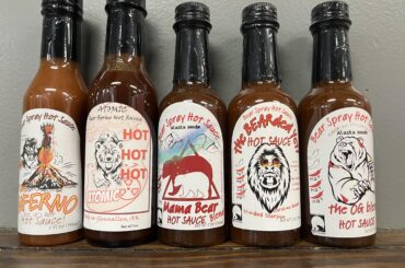 Bear spray hot sauce out of Glenallen AK. We’ll see how it is!