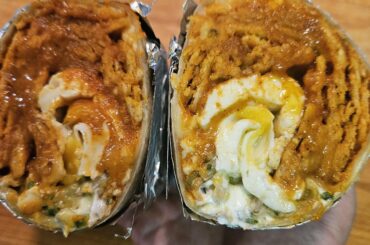 Chilaquiles Breakfast Burrito