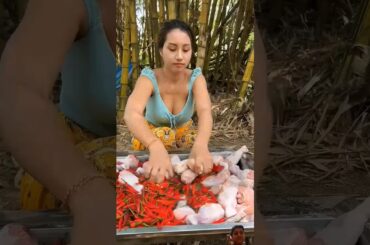 Chicken Leg Crispy With Chilli Cook Recipe#shorts #food  #cooking #cookingtv #mukbang