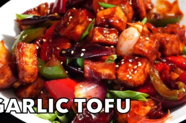 TASTIEST GARLIC TOFU RECIPE RESTAURANT STYLE | Chilli Garlic Soya Paneer Recipe