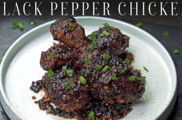 Black Pepper Chicken Recipe | Quick and Easy Chicken Recipe
