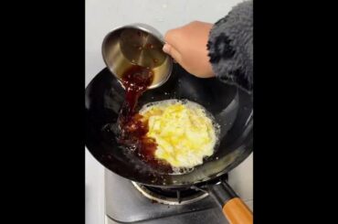 034 If a man knows how to cook, Egg with chili and sauce. #food #cooking #dailydays