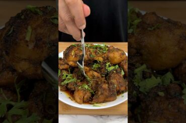 Chicken Pepper Fry ASMR Cooking || #shorts #asmr #recipe #indianasmrworld #chicken #cooking