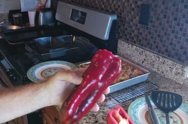 Stuffed giant marconi pepper recipe for dinner so delicious Aug 30