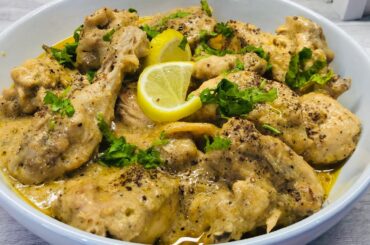 Easy Creamy Lemon Pepper Chicken recipe | Healthy Recipes for Dinner | Taste Assured