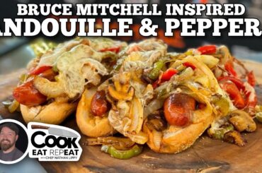 Bruce Mitchell-inspired Andouille & Peppers | Blackstone Griddles