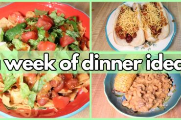 QUICK SUMMER DINNER IDEAS | What’s For Dinner? #336 | 1-WEEK OF REAL LIFE MEALS