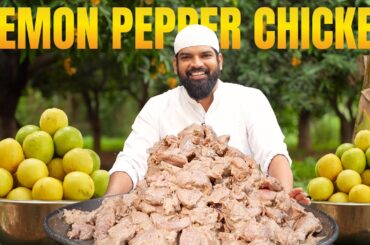 Lemon Pepper Chicken Recipe | Juicy Lemon Chicken | Easy Chicken Recipes | Nawab's Kitchen Official