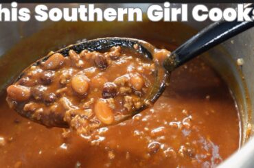 Tonight is a Quick and Easy Chili Recipe Night // With Beans // This ONE is for the Win