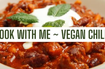THIS MEATLESS CHILI WAS "IMPOSSIBLE!" | EASY CHILI RECIPE
