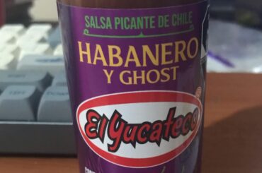 Trying El Yucateco for the first time