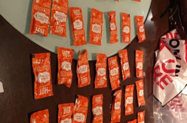 Told em I didn’t need any sauce.