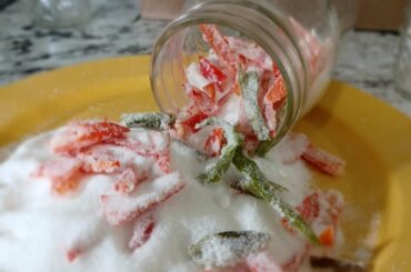 New Sugar Packed Candied Pepper recipe