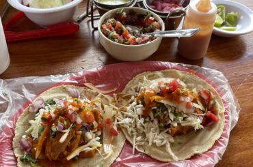 Tacos de costilla de chancho- PVR, Mexico