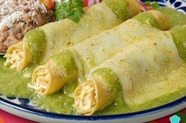 What is the best recipe you know for enchiladas suizas?