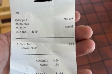 Taco Bell should have a taco Tuesday. These were 75c. I’ll pay $1, hey Taco Bell do it and break me off with some profit!