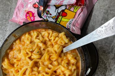 I ate buldak carbonara