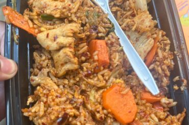 I’ve met my match. Do not order your Thai rice “super Thai hot”. This was two levels above “Thai hot” and I am literally dizzy