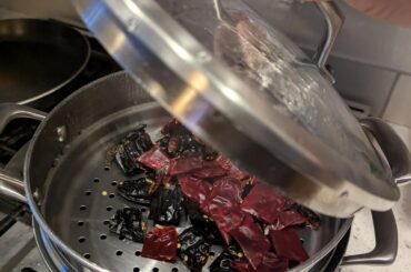 SalsaSnobs: is steaming dried chiles to soften them a viable alternative to steeping?