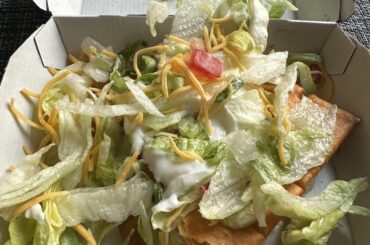 Taco Bell did me dirty on the cheez-it tostada