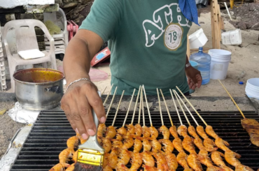 I love these skewers-PVR Mexico