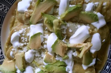 Nothing Beats Homemade Enchiladas Verdes