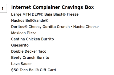 Taco Bell has listened to fan demand for better value and is releasing a brand new cravings box just for us!