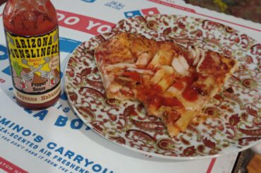 Decent Kick and delicious on (pineapple) pizza