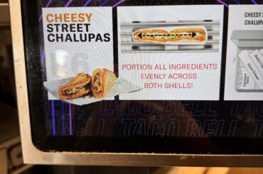 Secret new item: Cheesy Street Chalupas