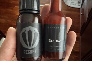 Regret is fantastic, The End has Spice but the flavour is awful