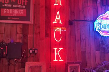 Outstanding collection at Buck’s Bar (glasgow)