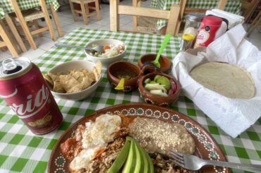 Machaca for lunch-PVR Mexico