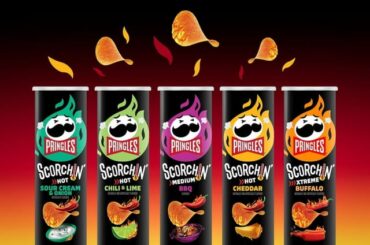 Which spicy flavour of pringles is the spiciest?