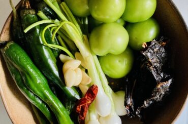 Made a couple salsas yesterday