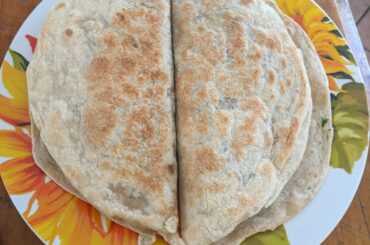 Quesadillas de buche y carnitas