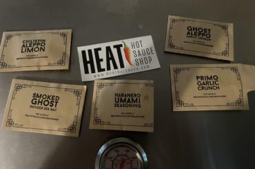 Heat hot sauce goodies!