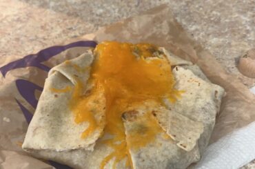 Why is there cheese on my Crunchwrap ?