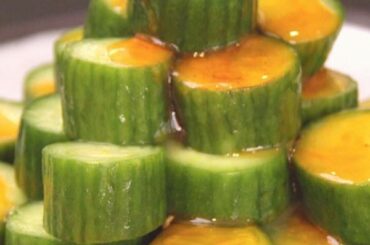 my din tai fung taiwanese cucumber salad with chili oil