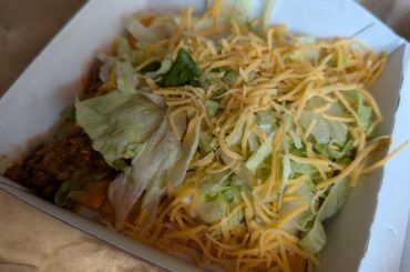 They gave me both the cheezit crunch wrap and tostada for the drop since they accidentally made the crunchwrap too. Gave it to my friend since his app kept crashing. Unintentionally good drop