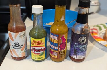 What are your four pillars of hot sauce?  I'll start...