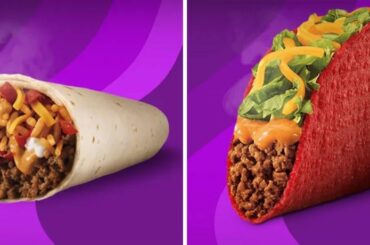 Volcano Burrito vs Taco~IF You Had to PICK ONE?! Which would you eat first?