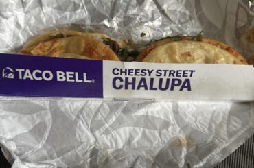 New Cheesy Street Chalupa is Mid