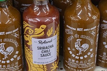 Sriracha chili sauce, and Brown Sriracha?