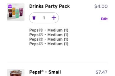 Don’t sleep on the drink party pack savings
